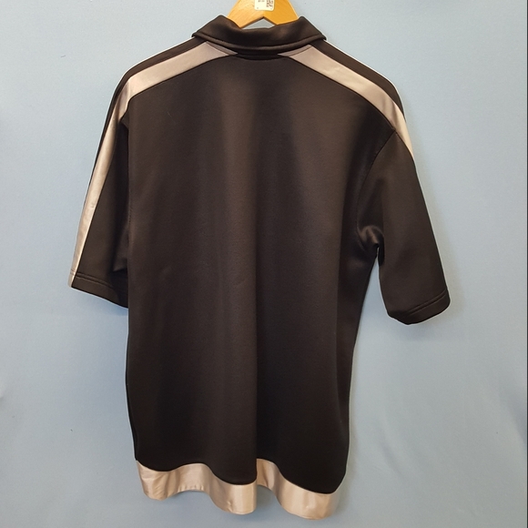 Black button up adidas warm up - Picture 2 of 3